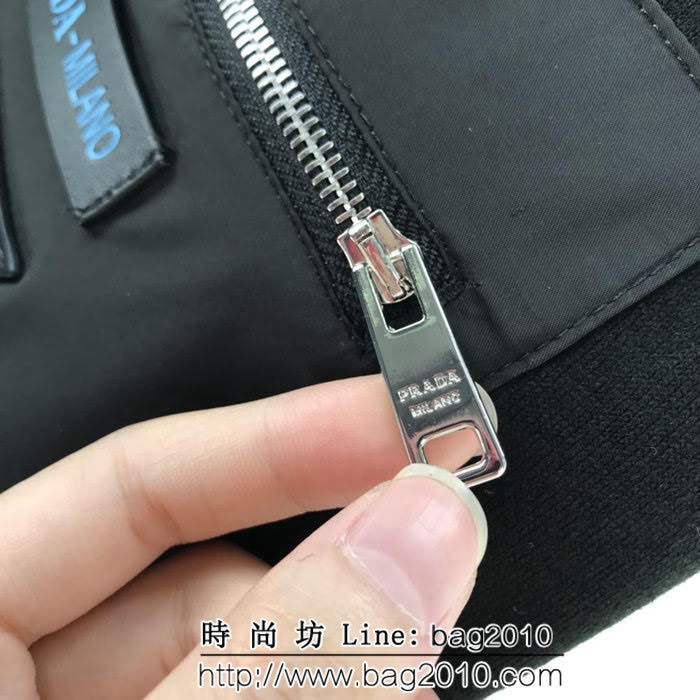 PRADA普拉達 18FW秋冬新款 棉麻衛褲 ydi1201